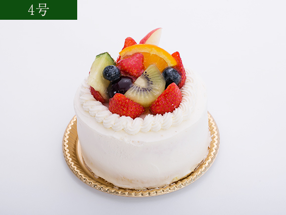 生クリームデコレーションケーキ フルーツ お菓子のアトリエ ハンブルグ Hamburg大阪十三